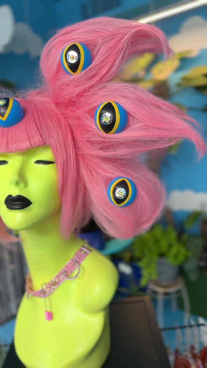 Pink Biblical Angel Wig