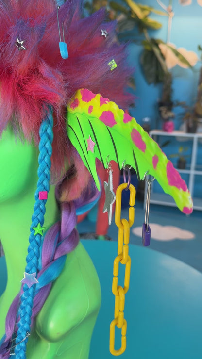 Spikey Goblin Babe Wig