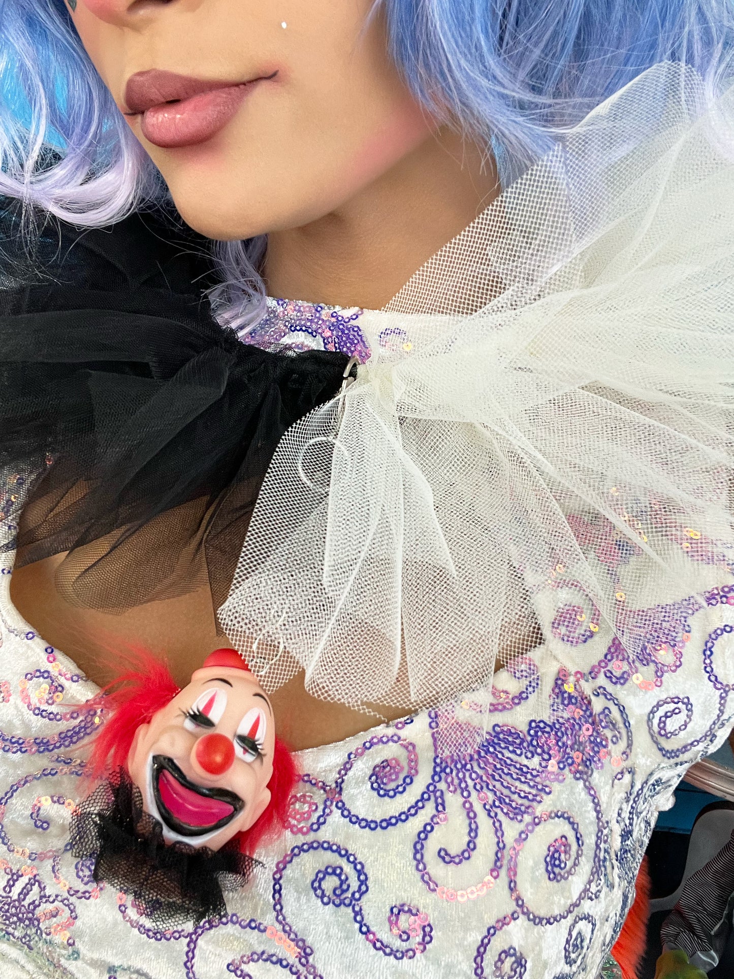 Tulle Clown Collars with Clown