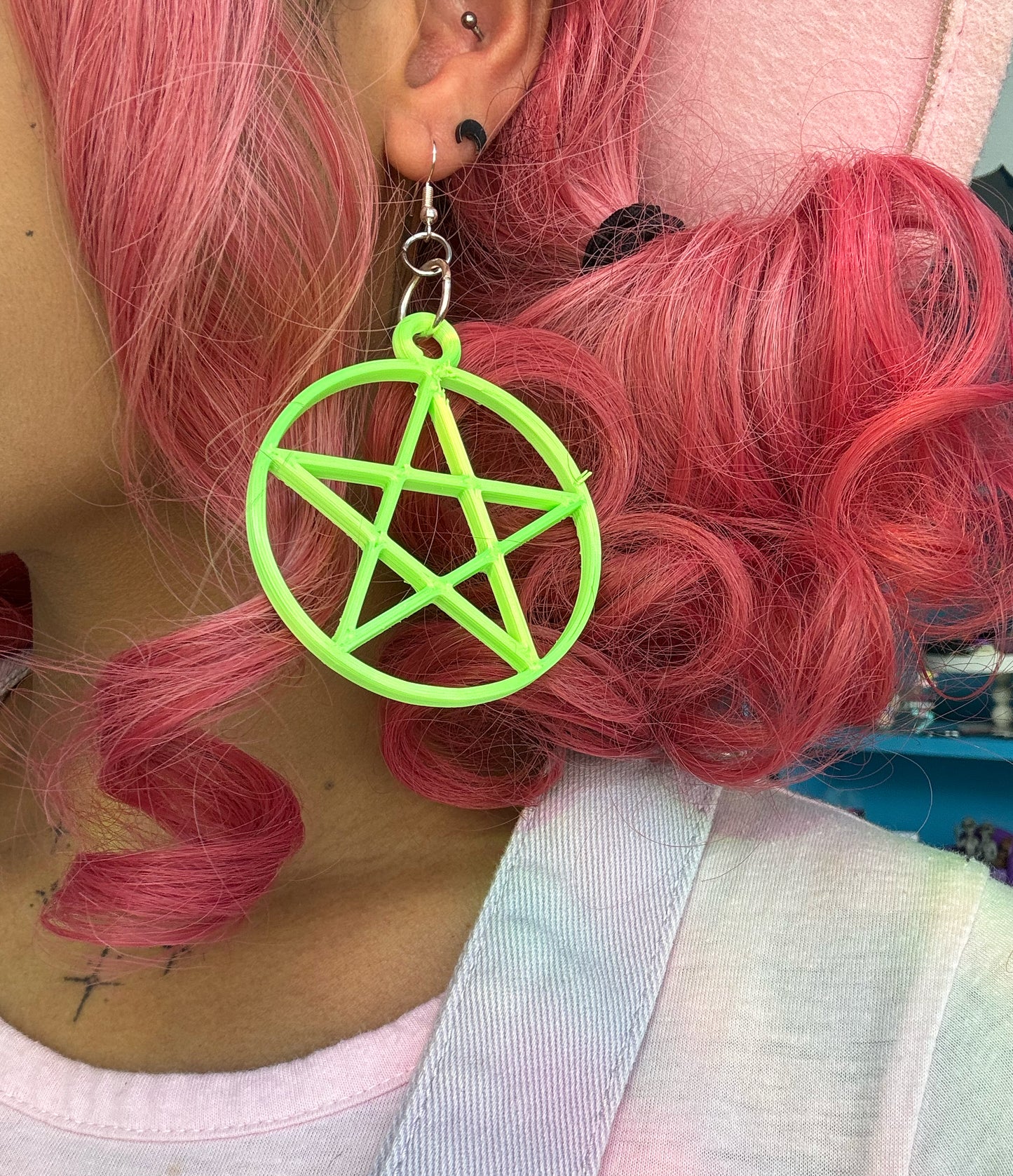 Pentagram Earrings