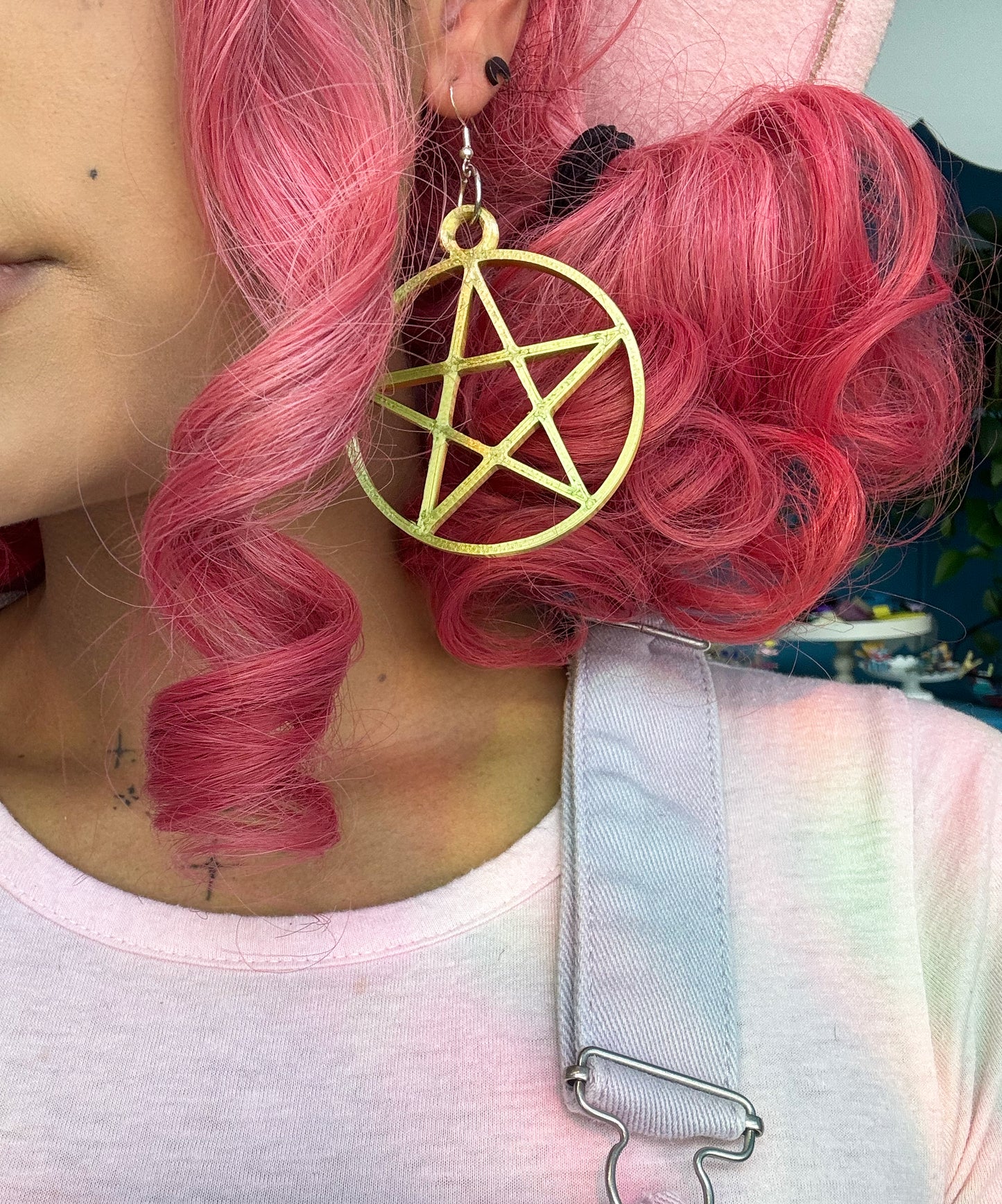 Pentagram Earrings