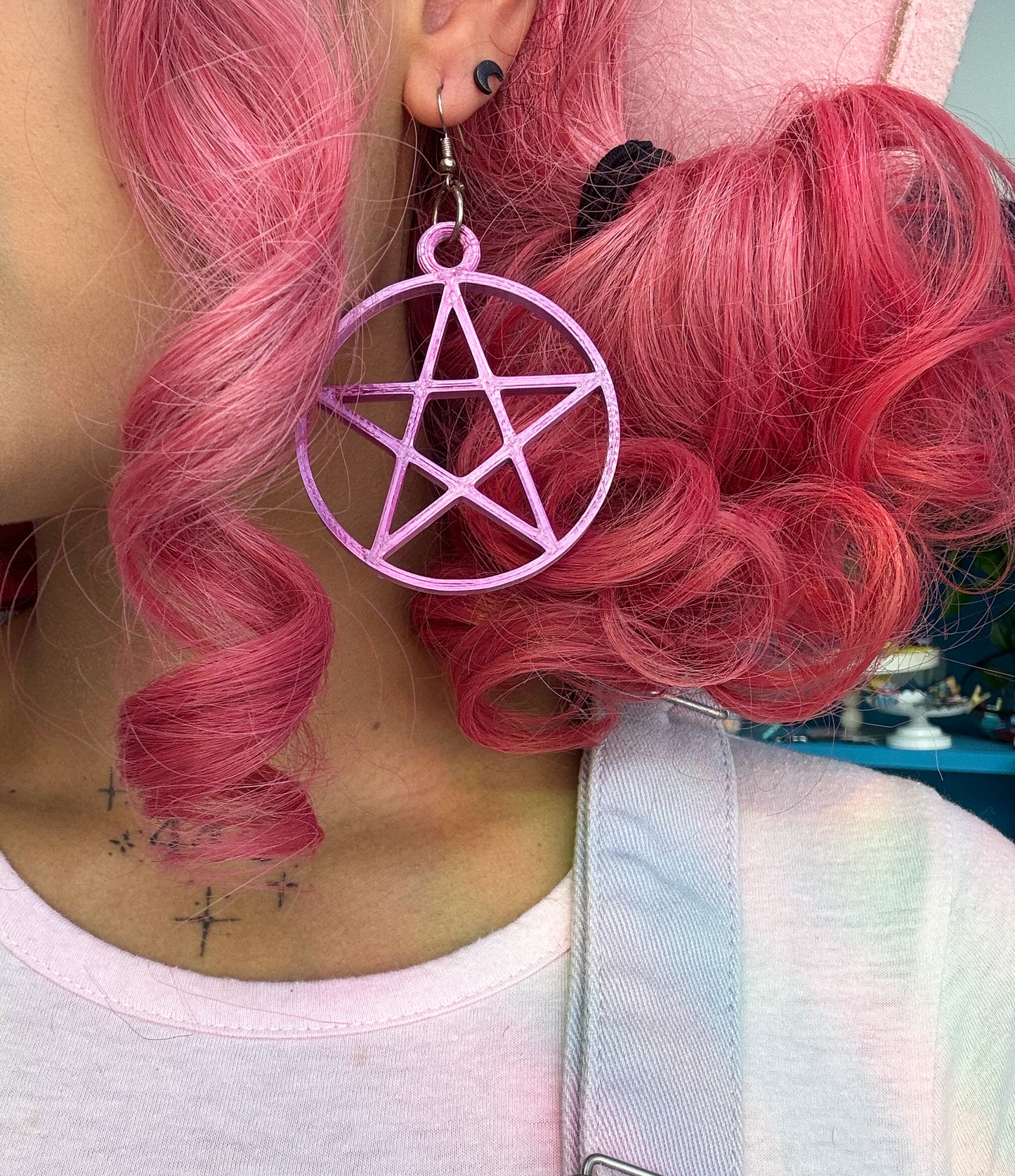 Pentagram Earrings